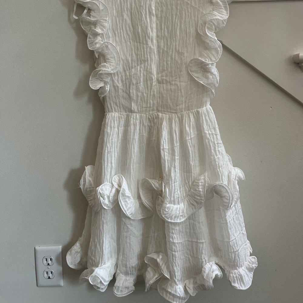 Saints and Secrets Mini Ruffle Dress - Picture 2 of 3